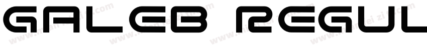Galeb Regular字体转换